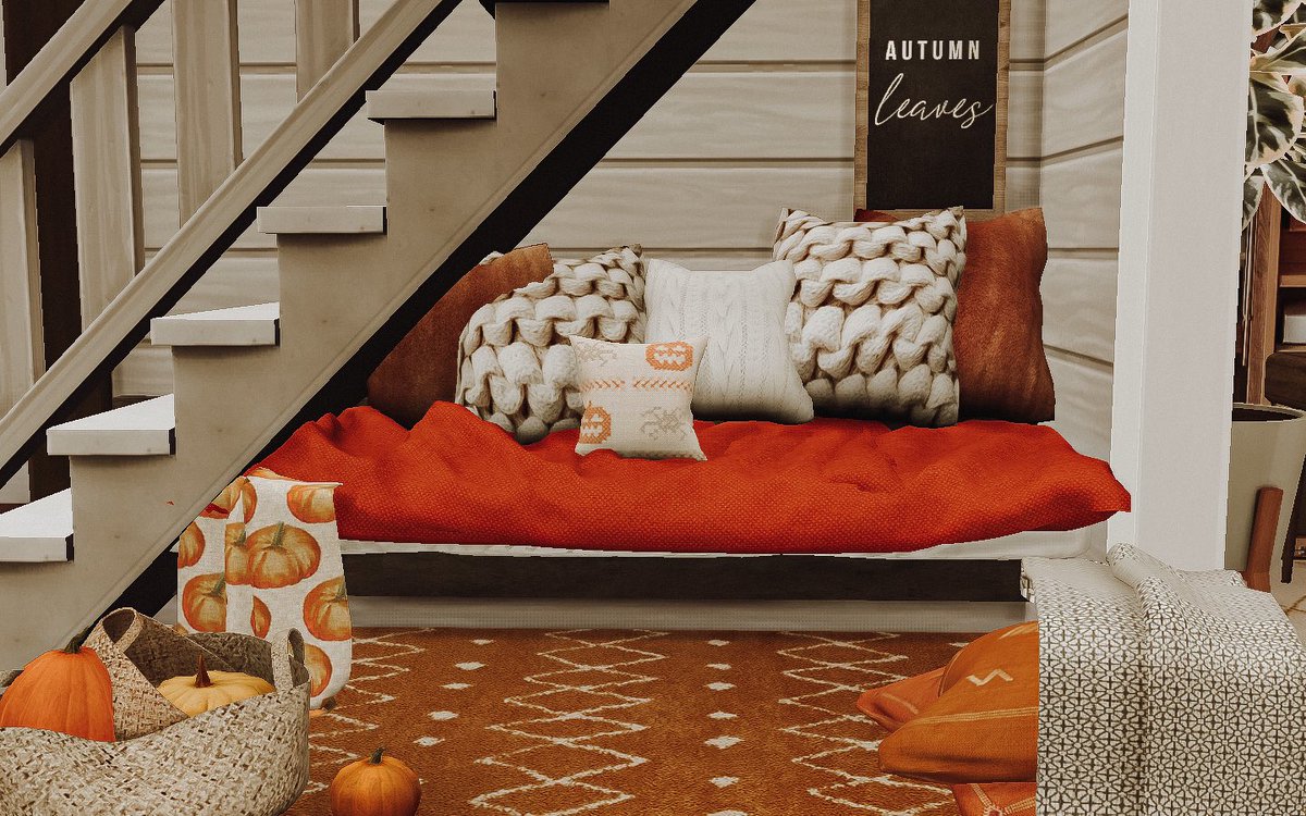 bella4thesims's tweet image. Spooky season 🍁🍂☕️ 

#showmeyourbuilds