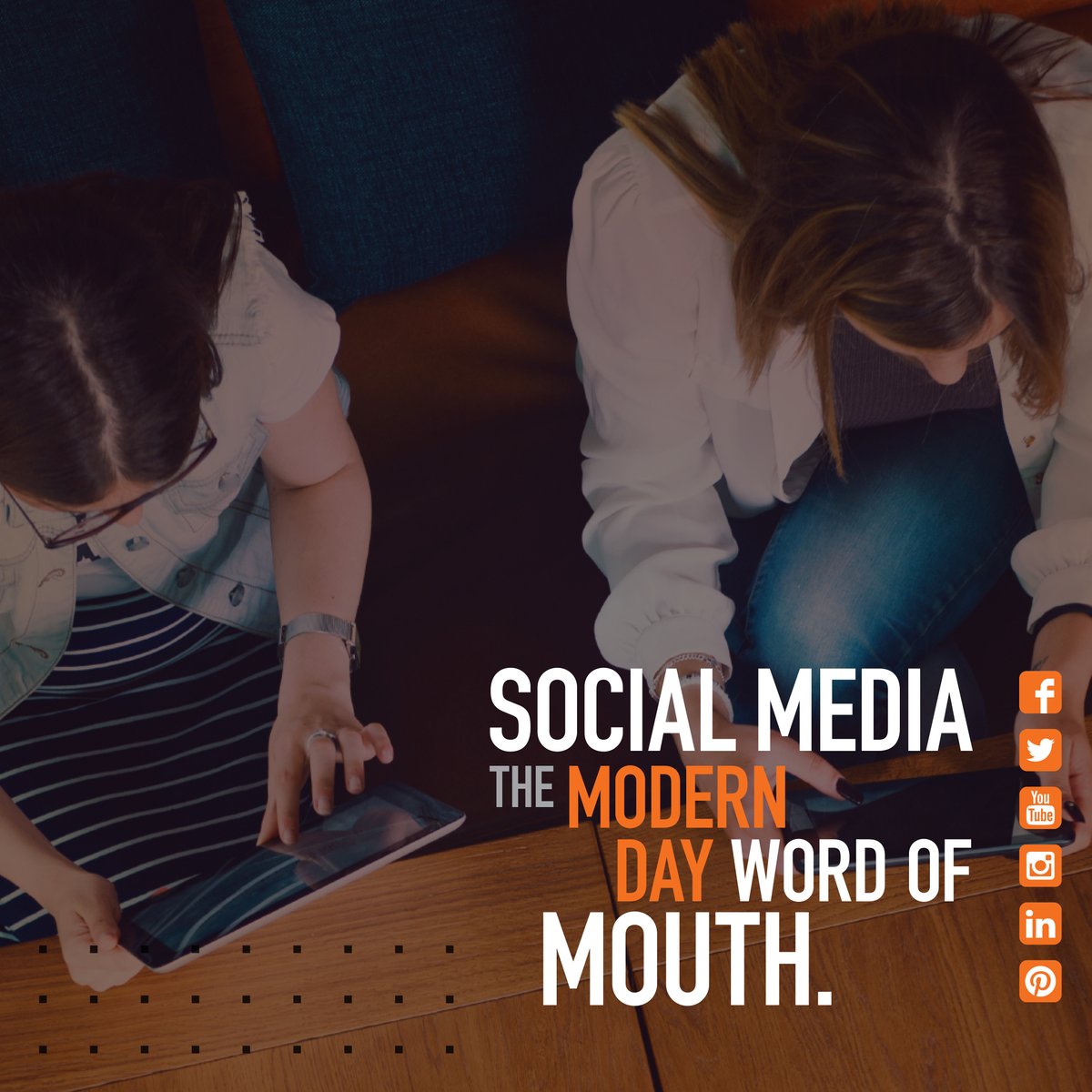 dmscreative's tweet photo. Social media has revolutionised the way consumers communicate with their network of friends and family members.
Are you properly harnessing the power of social media in your marketing mix? Not sure? Contact us.
#dmscreative https://t.co/lJuldBvPdj