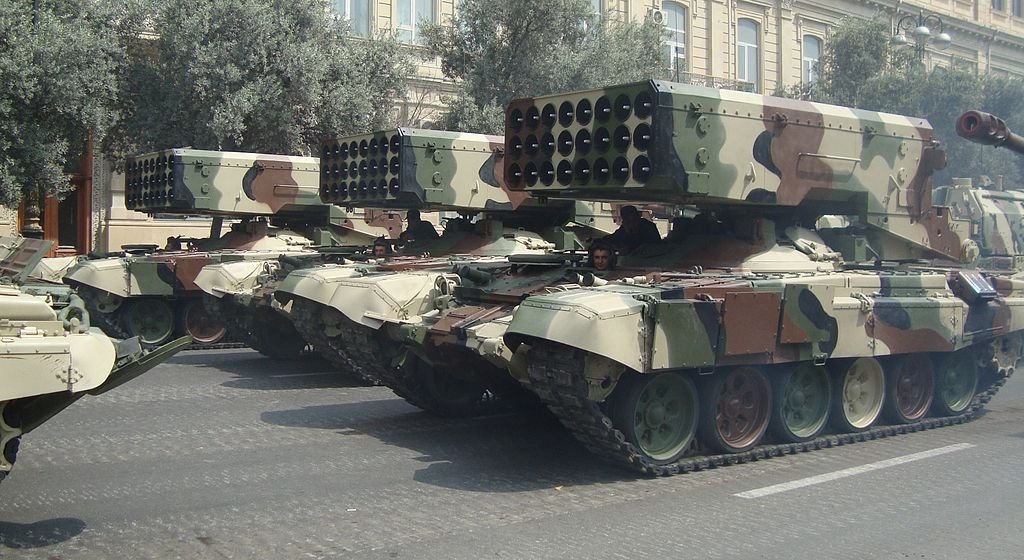 The Armenian MoD's spokeswoman claimed that Azerbaijan used its TOS-1A thermobaric MLRS systems early this morning. 204/ https://www.facebook.com/shushanstepanyan/posts/3279191985450272