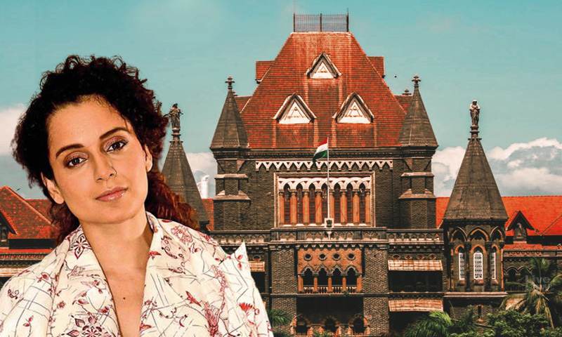 Bombay HC continuing the hearing on the petition filed by actor Kangana Ranaut  @KanganaTeam against the demolition of her bungalow by the Mumbai civic body  @mybmc.A bench of JJ Kathawalla and R I Chagla hearing the matter. #KanganaRanuat