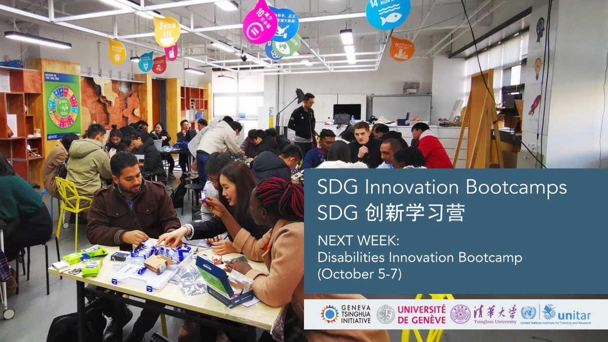 sdgsolspace's tweet image. What are some key innovation challenges associated with compassionate innovation? Find out at the Disabilities Innovation Bootcamp (Oct. 5-7) through “hands-on” practice as part of the @HackaHealthGVA hackathon: lnkd.in/dz_xMra @Tsinghua_Uni @UNITAR @opengeneva #gti4sdgs
