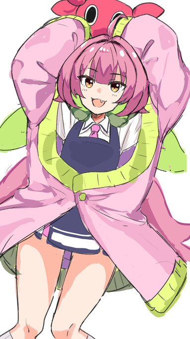 こないだpcの色味弄ってiPhoneに寄せたら、やっぱり彩度が良くなった…pcがずっとiPhoneより明るかったんだな…(両方ラフ 