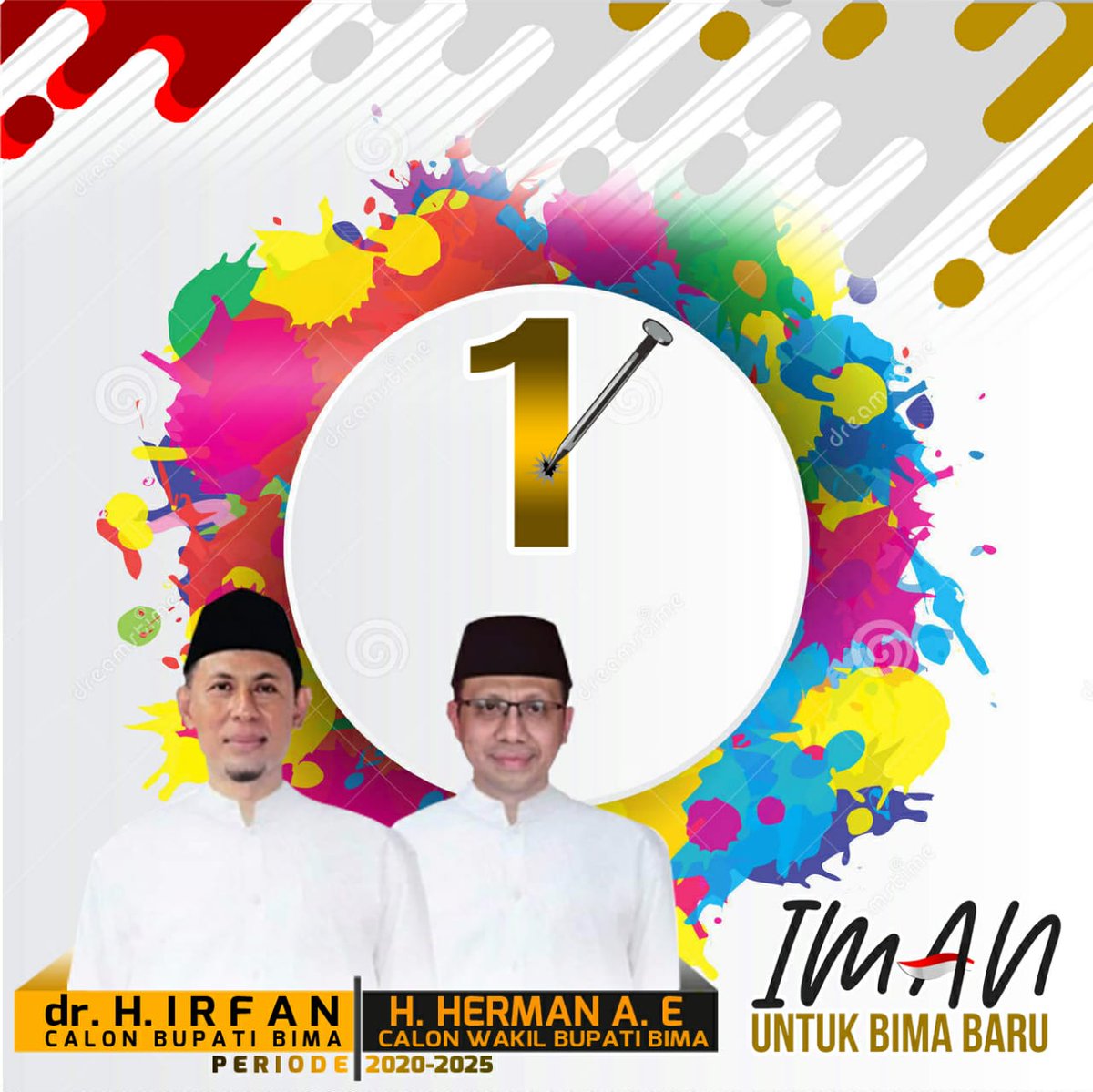 Selamat wa Barakalloh: Untuk Bima yg Lebih Baik. Mohon DOA dan Dukungan