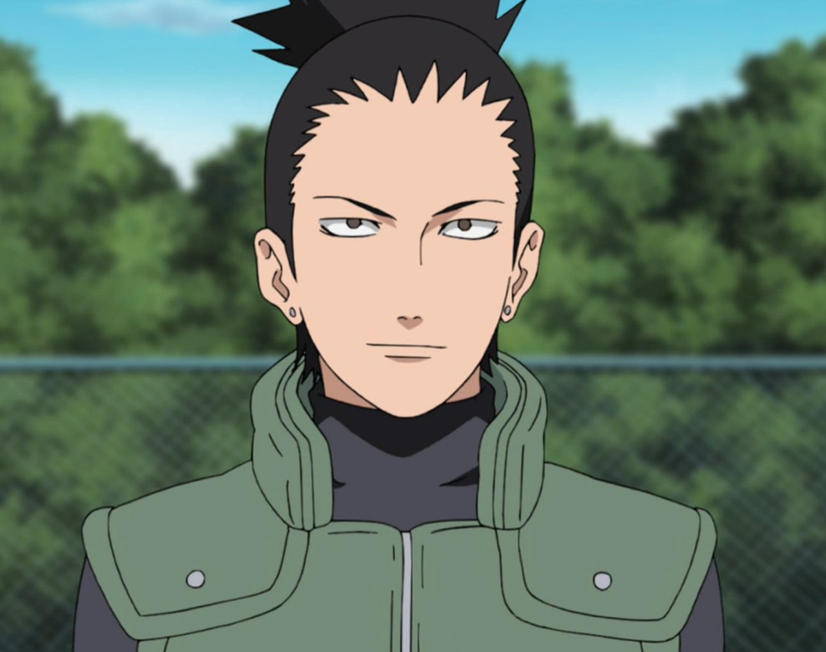 FAVE MALE CHARACTER....SHIKAMARU!!!! HE'S MY BEST BOY BC I JUST LOVE HIS BRAIN!! HIS SEXC BRAIN!!! GOD BLESS THE NARA CLAN!!!