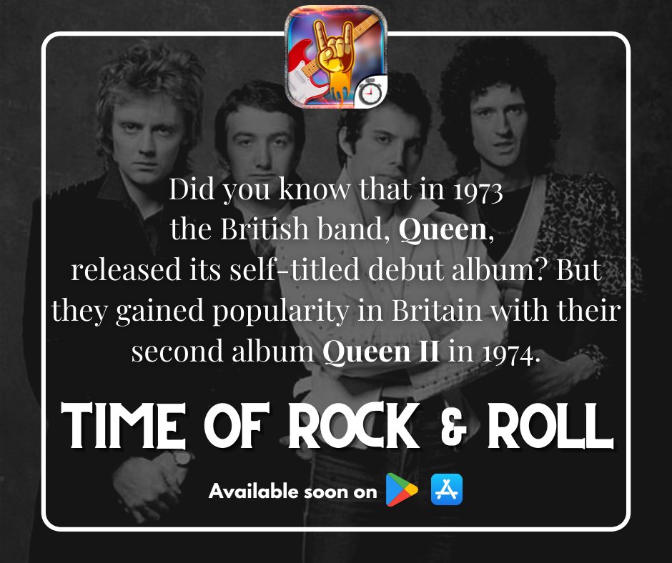 We'll be rock & rollin' out soon! Become our game's beta users - sign up here for exclusive updates: bit.ly/33Qn8Io
.
#TimeofRocknRoll #TimeofRocknRollgame #MobileGame #Android #iOS #playstore #appstore #Queen #BritishBand #British #Debut #FreddieMercury