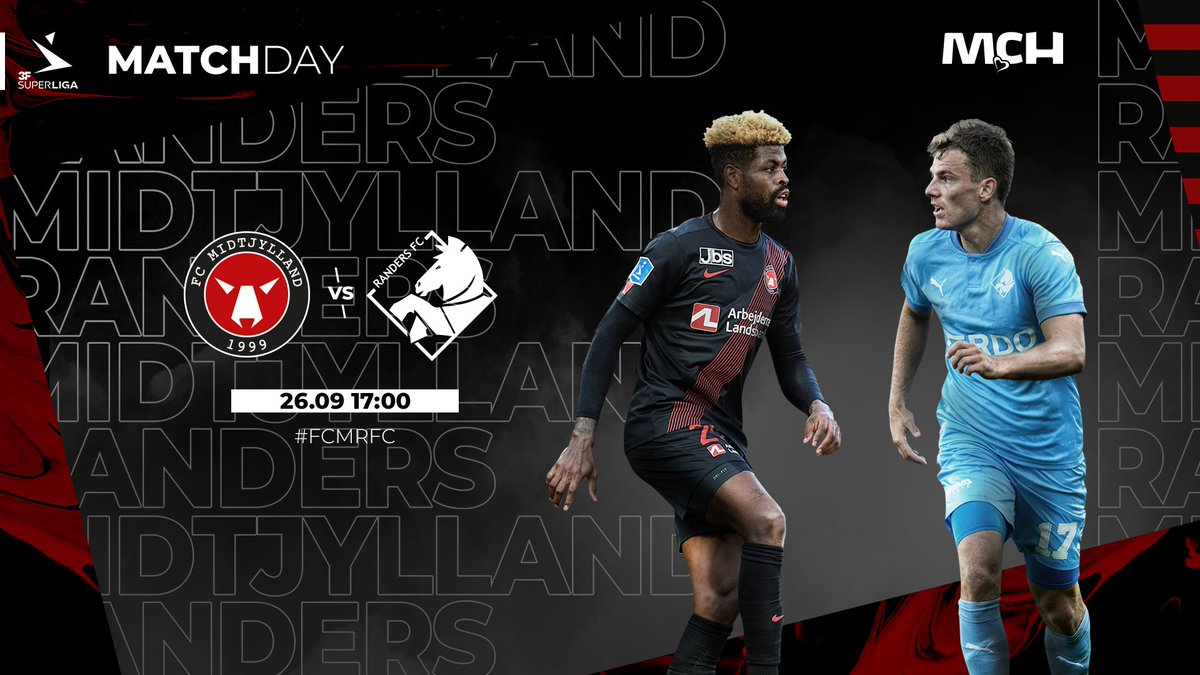 Kampdag!

🏆 <a href="/Superligaen/">3F Superliga</a> 
⚽ #FCMRFC
📍 MCH Arena 
⌚ 17:00
☁ +12° С
📺 TV3+