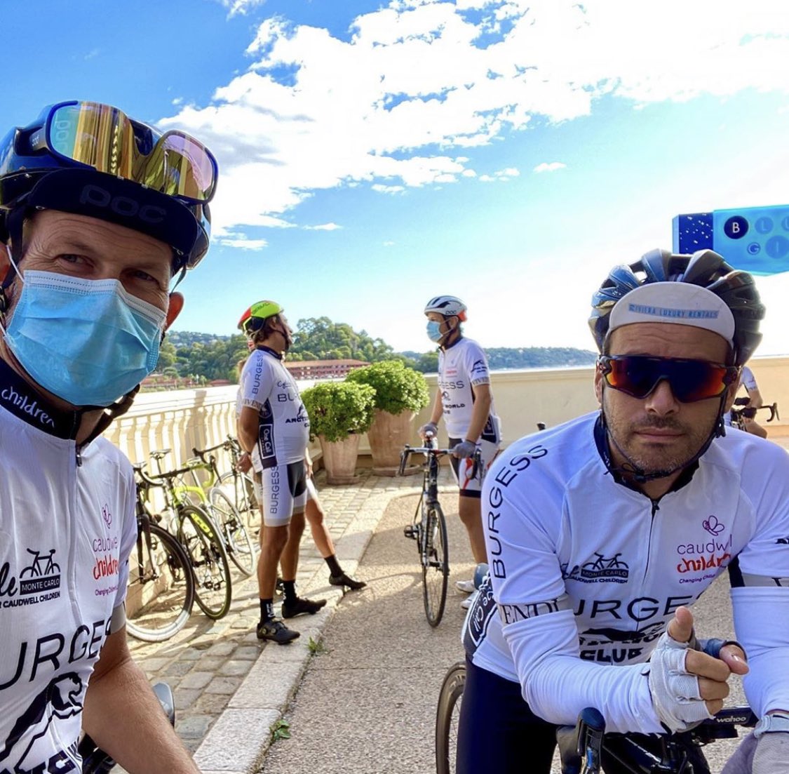 What an amazing day it’s been with @cyclemontecarlo in aid of #caudwellchildren! So amazing to see @JohnDCaudwell and the amazing @MarkCavendish wearing our newly designed kit! Just wonderful! Now roll on the #butterflyballmonaco! 

vivendiapparel.co.uk