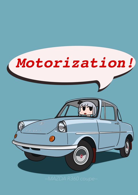 MAZDA R360 coupe 

Motorization! 