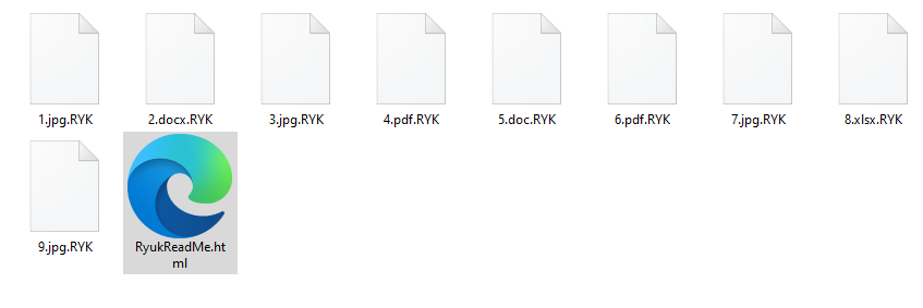 GrujaRS's tweet photo. #Ryuk #Ransomware extension .RYK!Ransom note;RyukReadMe.html
New emmail contact;coftocounbio1977@protonmail.com
Sample VT https://t.co/xamutT9YPO https://t.co/JkrTUhmpwV
