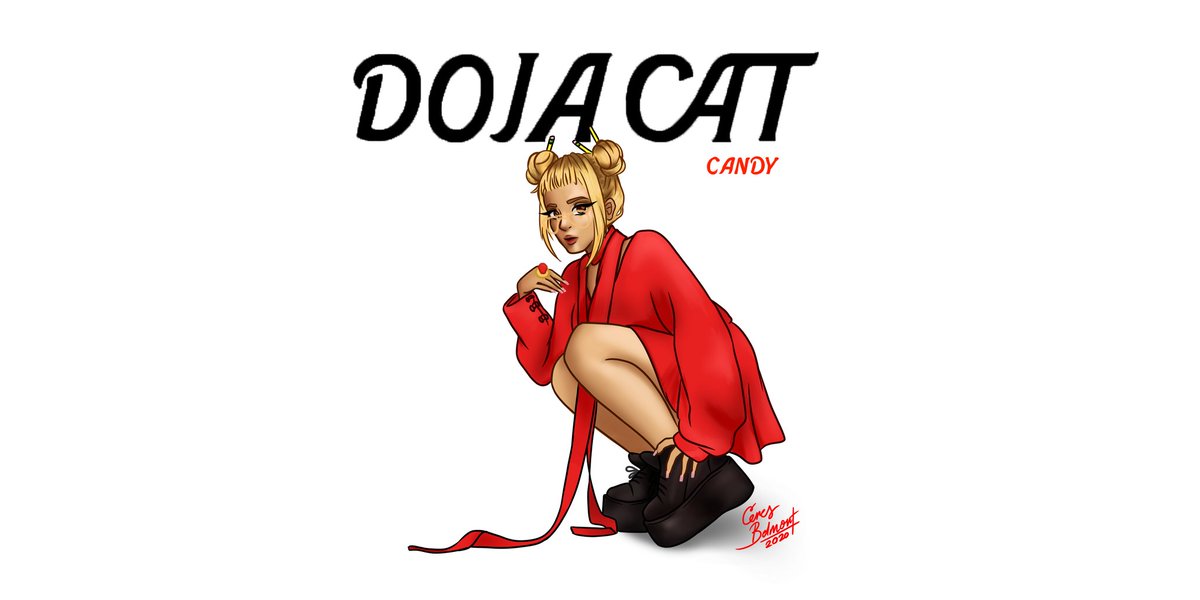 MissBelm0nt's tweet photo. Doja Cat - Candy cover remade by me โจ
#dojacat #dojacatcandy #dojacatFanart #fanart https://t.co/fOk8kDEbDh