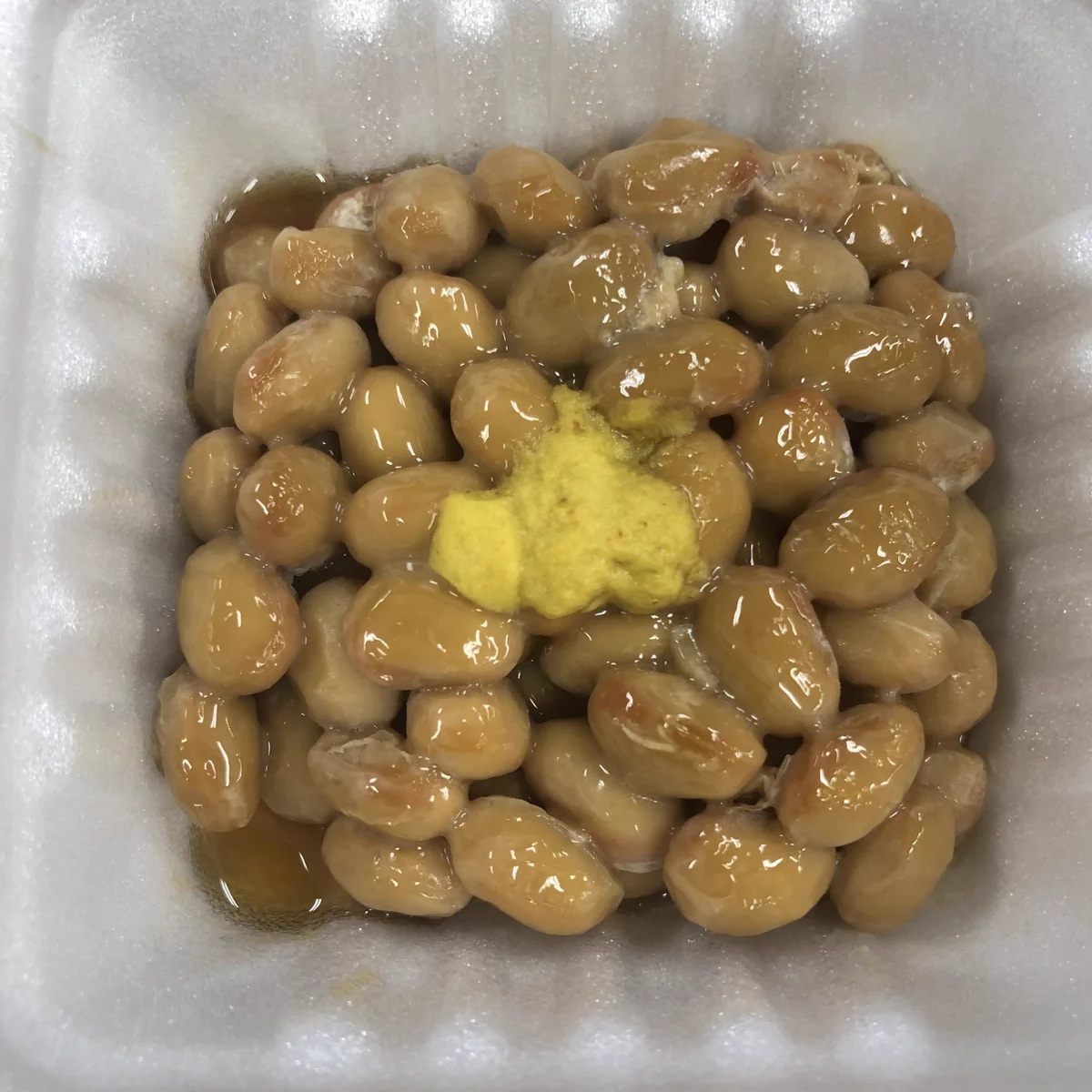 納豆を2時間書き混ぜたら、こうなる。もはや味噌！！