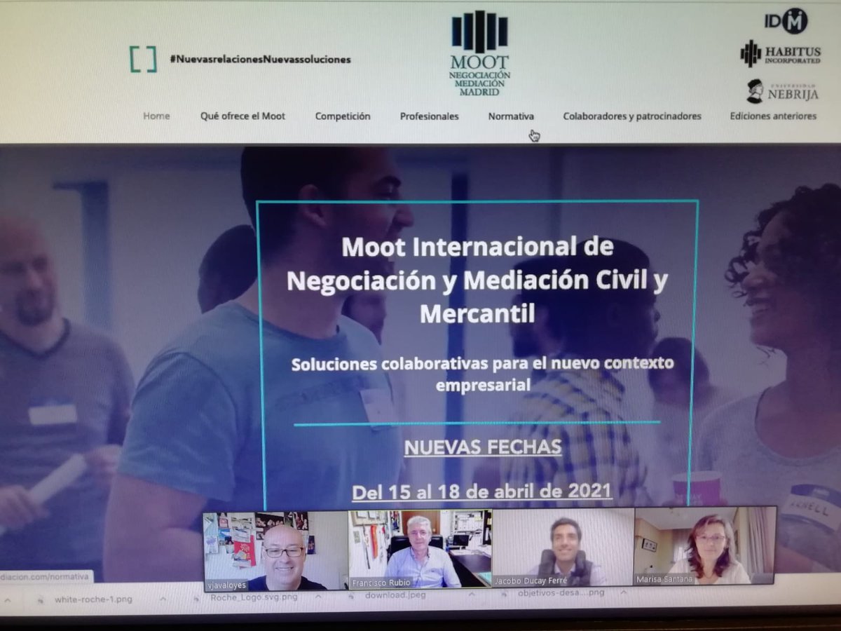 Tenemos novedades y nuevos compañeros de viaje para nuestro próximo #moot 2021: <a href="/iemedep/">IEMEDEP</a> gracias por vuestro apoyo :)