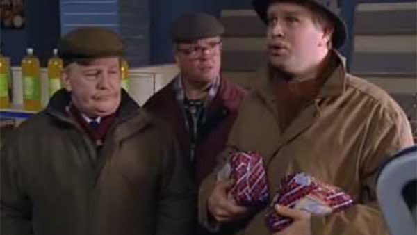 17-Lights OutA truck crashing into a power station causes everybody to panic buy from Navid’s like it’s the early days of COVID. The episode ends with Winston using the method of putting Snooker Balls in a sock as seen in the 1979 Ray Winston film “Scum” to see of some burglars.
