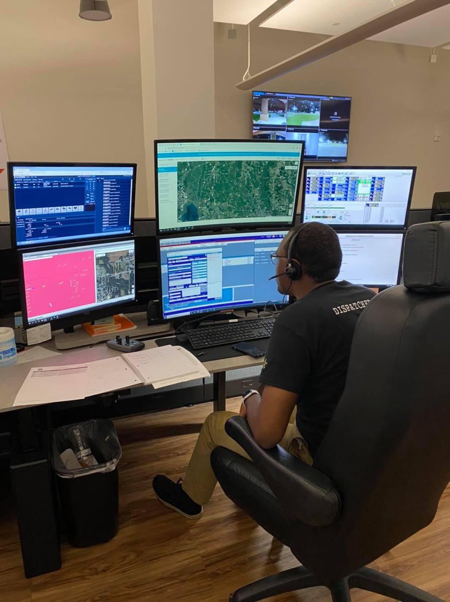 Quick update from our GA TERT Team deployed to Baldwin County AL. Our group is doing great and received compliments on how quickly they caught on. They continue to provide relief to our Thin Gold Line family impacted by Hurricane Sally by answering and dispatching incoming calls.