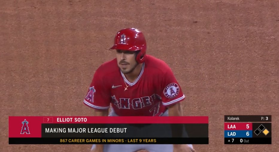 19,890th player in MLB history: Elliot Soto- 15th round pick by CHC in '10 out of Creighton (was teammates w/ Darin Ruf & Pat Venditte)- traded to MIA in '15- spent '16 w/ MIA, '17 w/ CHC, '18/'19 w/ COL; all in AAA!- 867 MiLB games, mostly at SS- holy shit, he made it!!!