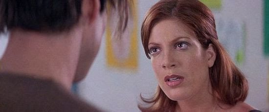 In Scream, Sidney gets asked who would play her if they made a movie of her life, to which she responds "With my luck, they'd cast Tori Spelling." In the "Stab" scenes, Sidney is indeed played by Tori Spelling.