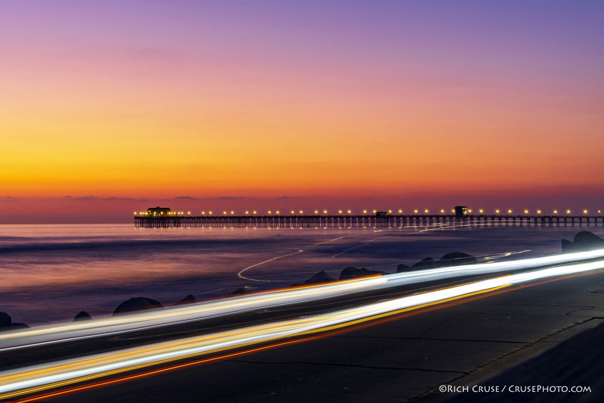 CrusePhoto's tweet photo. #TimedExposure The Strand in #Oceanside at #twilight. September 25, 2020. #CAwx #SanDiegowx #StormHour #ThePhotoHour #VisitSD @CityofOceanside @visitsandiego @VisitCA #NikonNoFilter https://t.co/EKScShLqAw