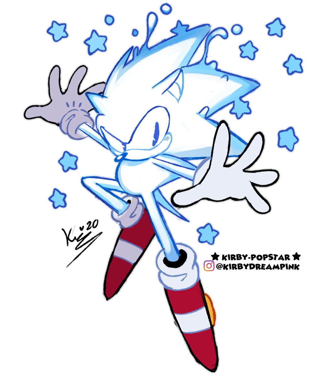 Starlight Sonic!⭐️✨ #myart #Sonic #fanart #ArtistOnTwitter