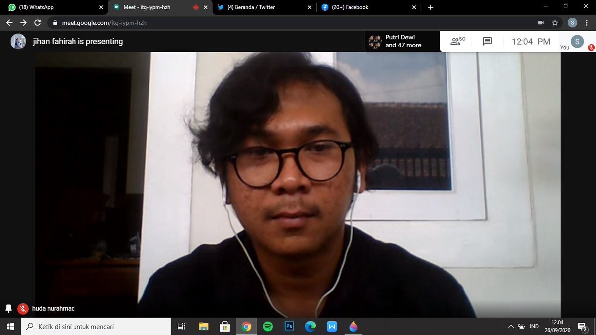 Sesi tanya jawab Div. Hunting JUFOC periode 2019-2020