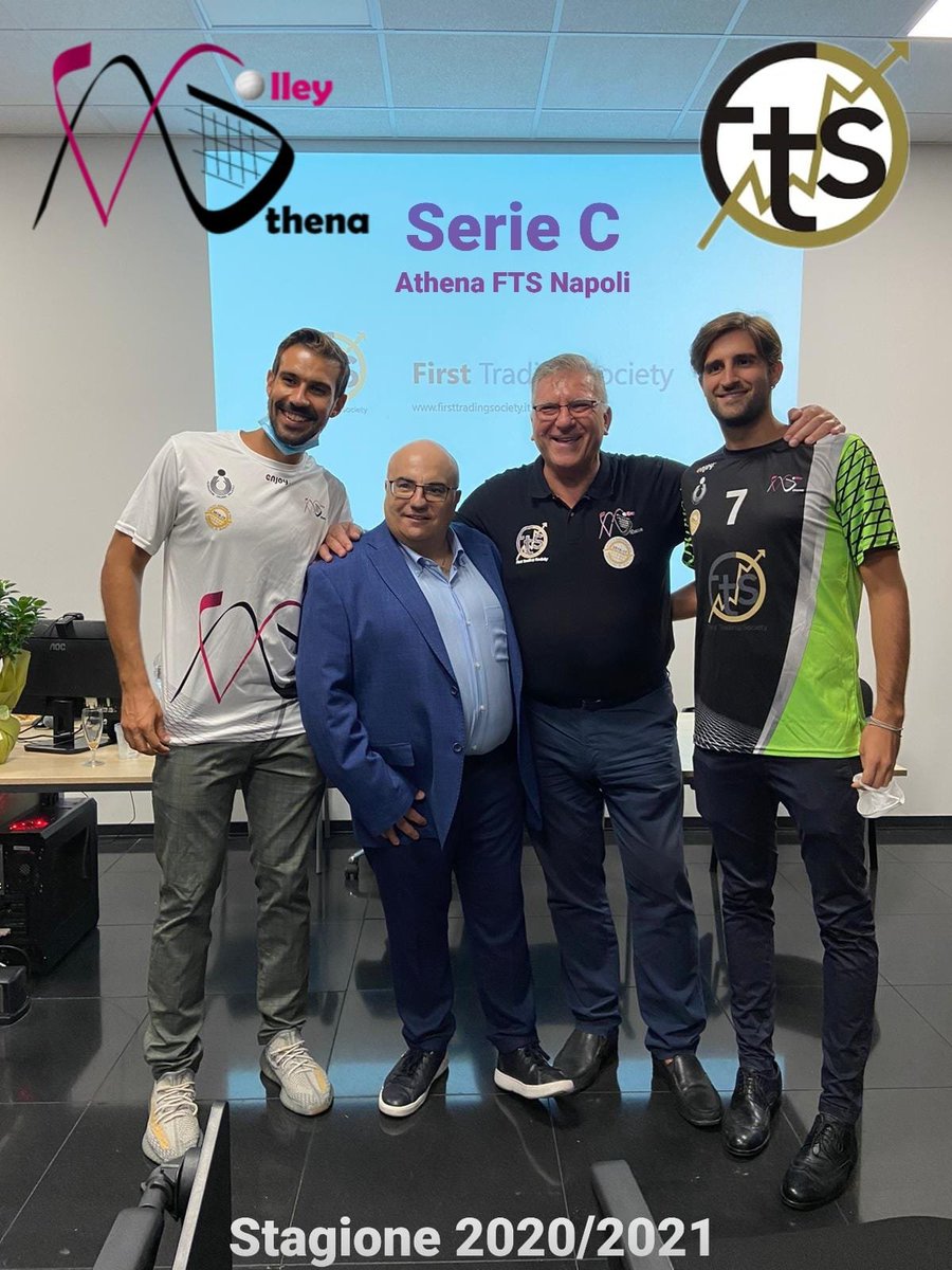 athenavolley's tweet photo. Ancora un anno insieme. FTS  trading society e Athena Volley di nuovo insieme per sognare la serie B a Scampia
 #athenavolley #solocosebelle @FIPAVCampania @Maucolantoni https://t.co/nmfCQByuaM https://t.co/0QUQbKzmx0