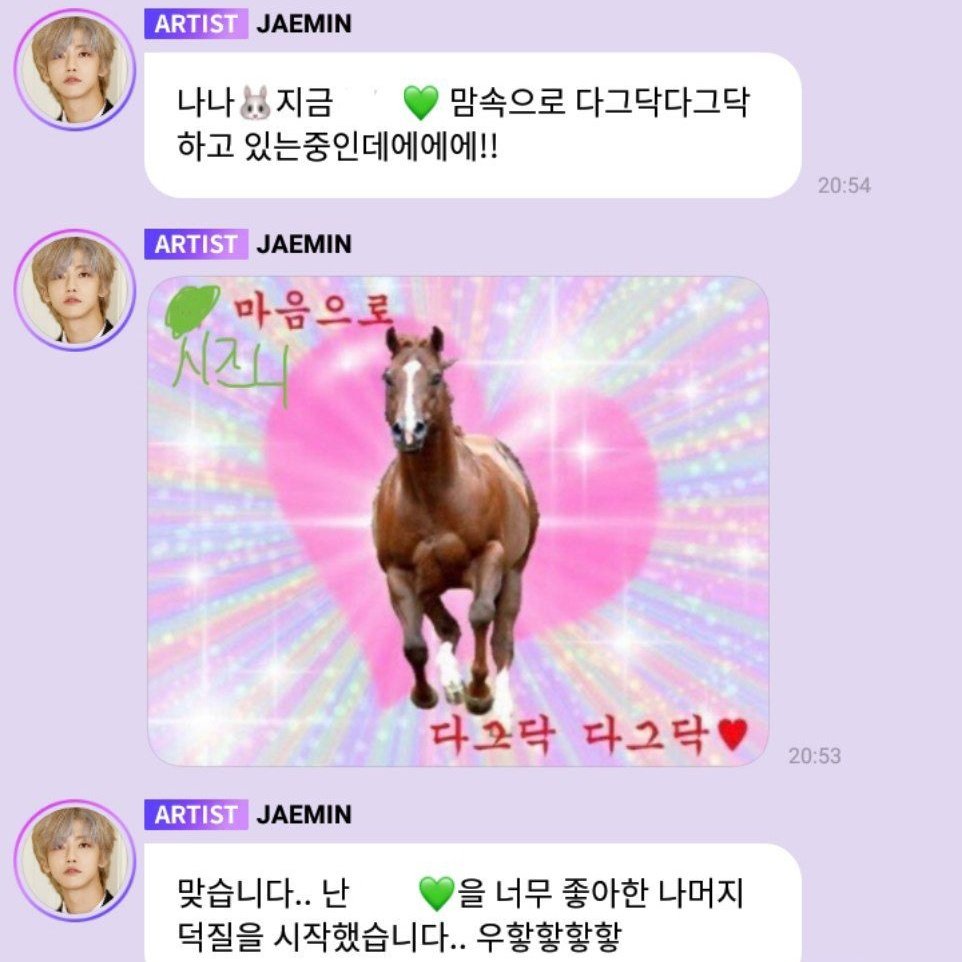 — every meme  #jaemin sent on  chat, a very cute and necessary thread.