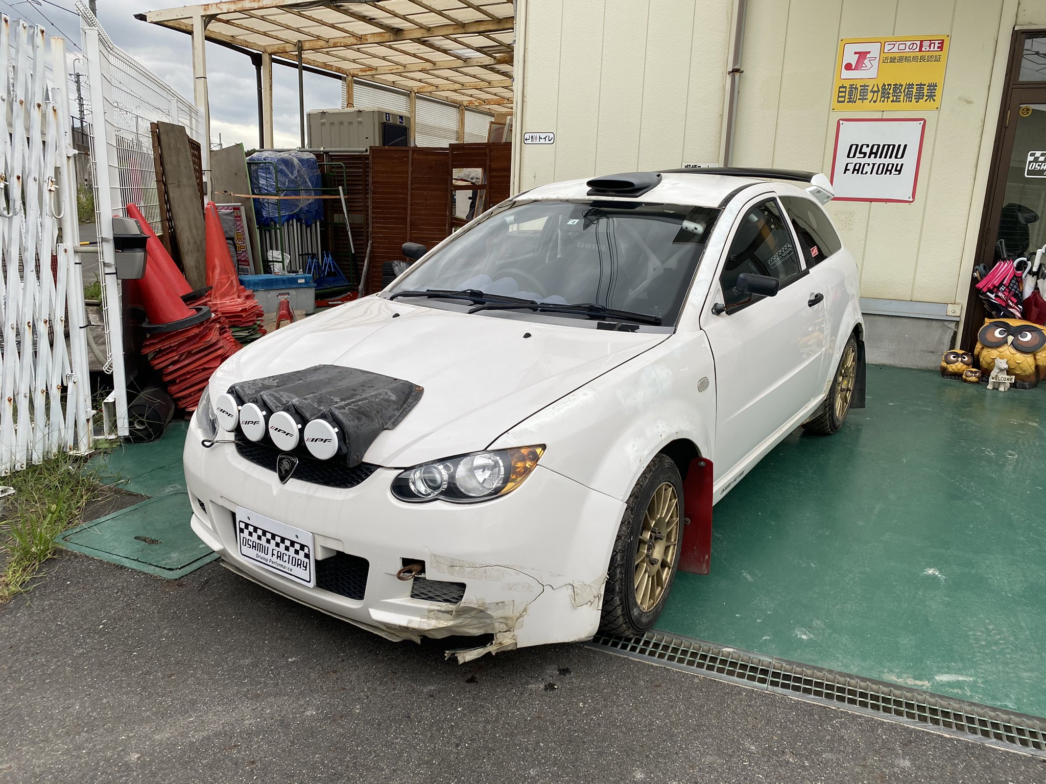 オサムファクトリー ラリー車の中古車が入庫しました プロトン サトリアネオ 販売準備ができ次第詳細を記載します ご興味のある方はdmよりお問い合わせください T Co Mreuk28frs Twitter
