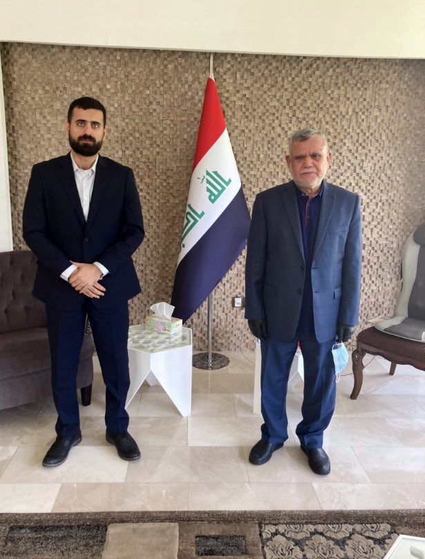 Thought-provoking discussion on stability and sovereignty with Hadi al-Amiri, head of the Fatah Alliance.The one-hour meeting went quite well. The ‘goodbye’ at the door took another 45 minutes.
