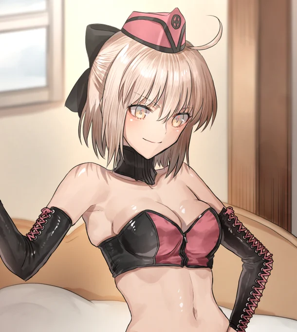 Skebにて沖田さんとジャンヌさんの主従な絵を納品しました!?ボンテージ難しいけど描いてて楽しいです!猿轡初めて描いた…!ボディラインが出る服は描いてて楽しいですね♪素敵なリクエストありがとうございました! 