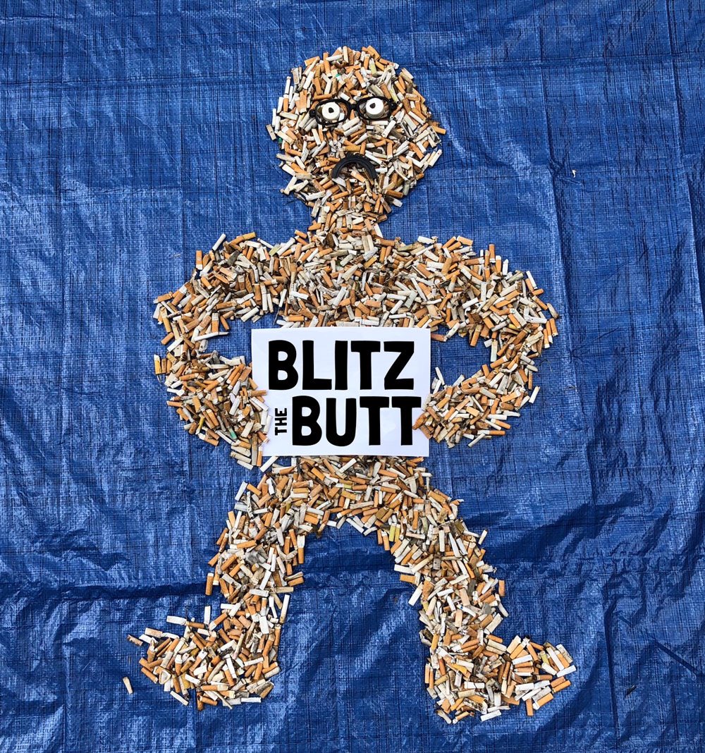Butt why should I care? Because #cigarettebutts are the most common form of litter on the planet. They are made of plastic (cellulose acetate) and are filled with toxins. They belong in a bin, not on the ground. 🚭🚯👈🏻 #blitzthebutt #1millionbutts #gbseptemberclean