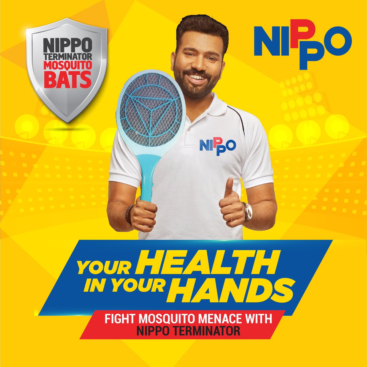 Say goodbye to the mosquito menace with the #nippoterminator 

#nippopower #nippomosquitobat #nippoindia #madeinindia