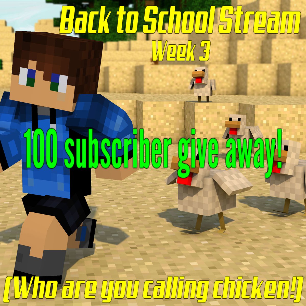 ClubMinecraftUK's tweet image. Don't forget - Back to School week 3 and our 100 subscriber give away!!!!!!!!!!!!!!!!!!!!!!!!
Join us @ 11am on our #JavaServer and follow along on #YouTube - you must be following on YouTube for a chance to win the headset!
youtube.com/channel/UCG0dq…?
