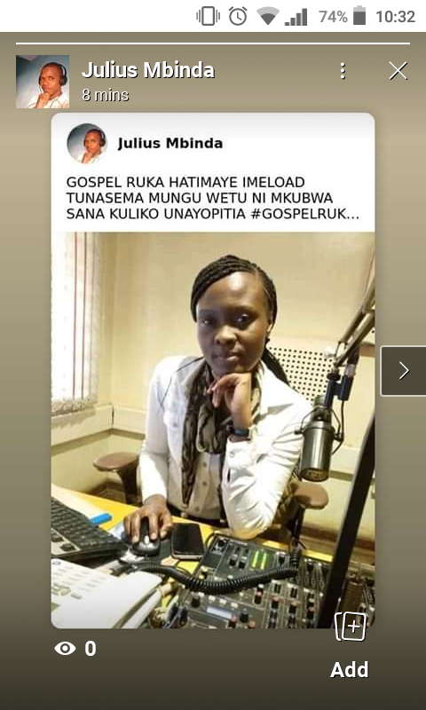 #gospelruka <a href="/BHusema/">Biblia Husema 96.7fm</a>