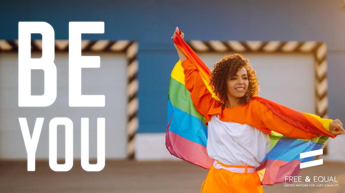 free_equal's tweet photo. Everyone should be free to be themselves, no matter who they are or whom they love! 

#beyou #pride #StandUp4HumanRights #LGBTI https://t.co/SCoTZ2zBBa