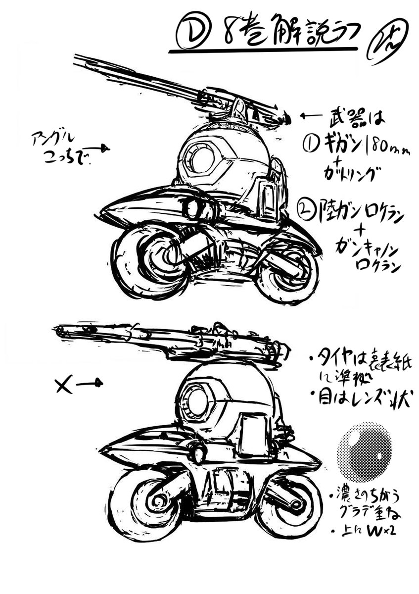 笠とかミノを被ったMSが出てきたり、バーザムが亡霊化したり、ボールが750ccライダーになったり、宇宙世紀としては自由すぎる思い出がつまった『クロボンDUST』も残り数話となりました。
ちなみにこの人たちも公募機です。

#クロスボーンガンダム  #cb_g https://t.co/Fqs6PIlTYB 