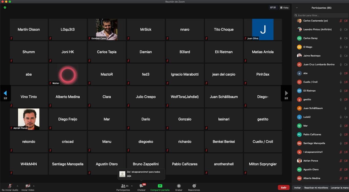 hackadvisermx's tweet image. Espectacular bugbounty hacking nigth en la @ekoparty #pwndemic de la mano de los grandes @soyelmago @DragonJAR @_maurosoria @leapintos @MasterSEC_AR @Luisk2 y muchos mas, gracias por compartir su conocimiento.