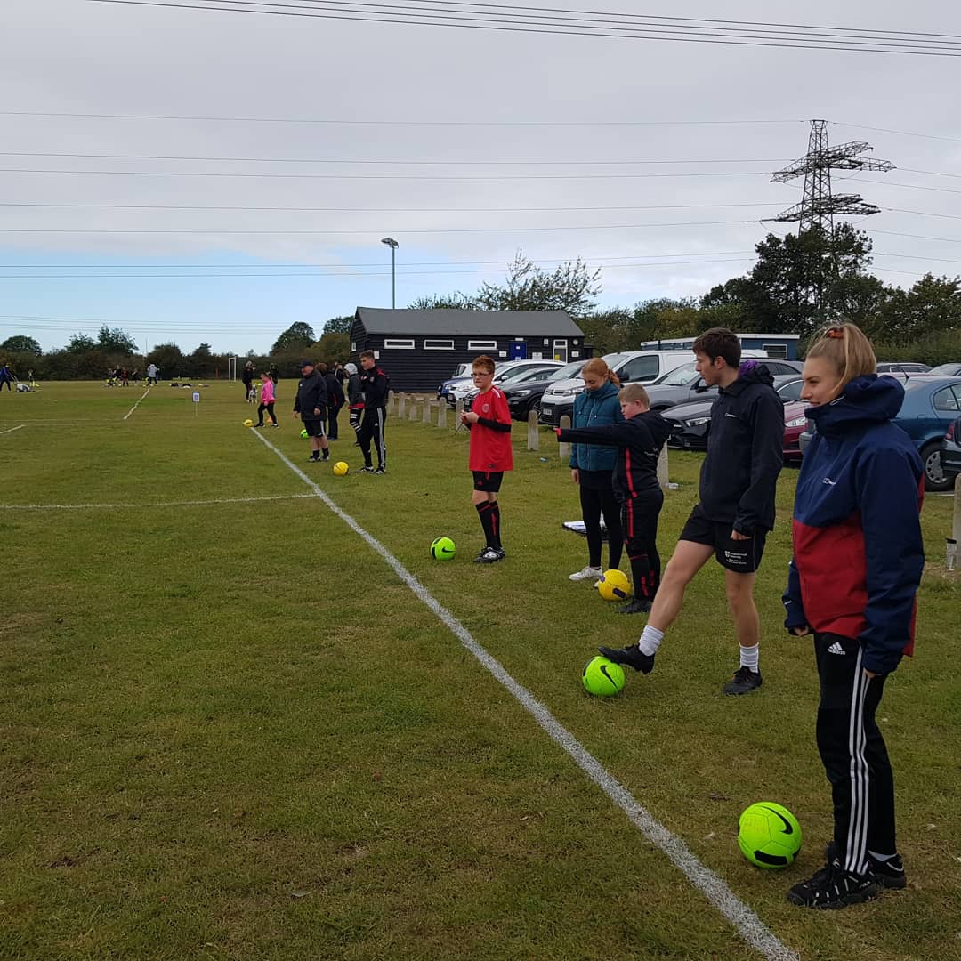 Great session  today, terrific football played by everyone,  well deserved players of the week for Daniel really doing well in the passing &amp; shooting practise &amp; NG for showing great determination in the match, thanks to all the coaches that help each week, really proud of you all