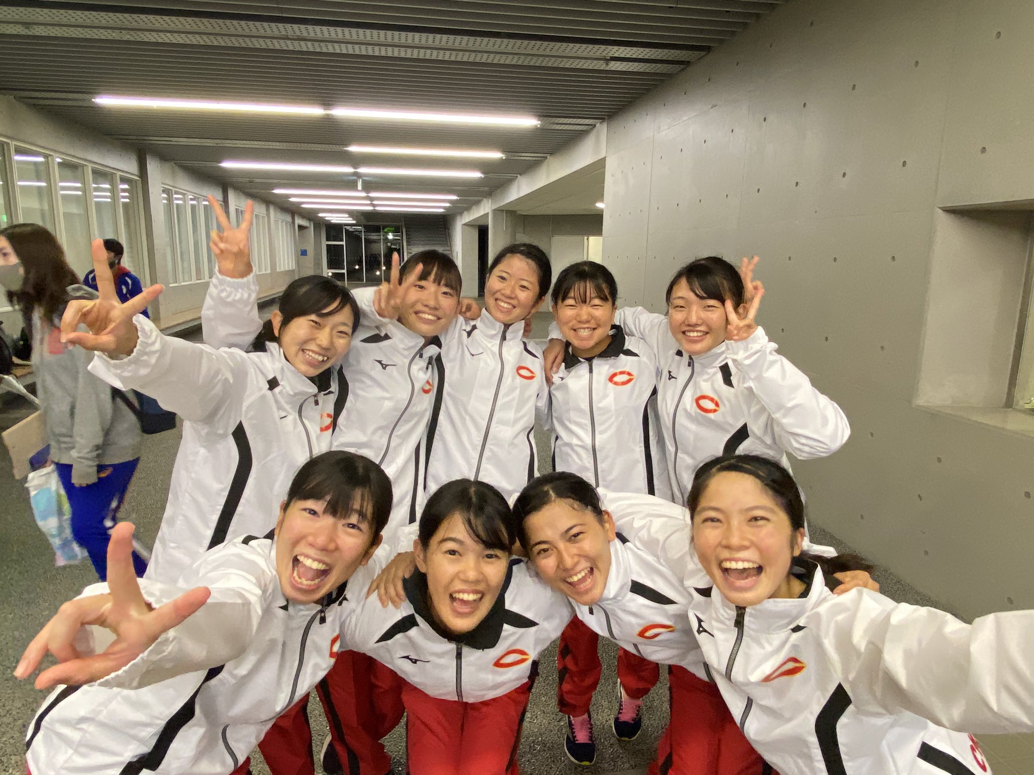MIZUNO - 中央大学 女子陸上部 ジャケット XL ミズノ 中央大学 女子陸上部 ジャケット XL ミズノ