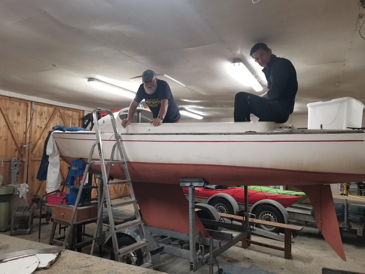 It seems unthinkable that we have already reached this time of year! Winter maintenance commences with the first of the Yeoman in the shed, only the rest of the fleet to go! Coffee and sandpaper at the ready!