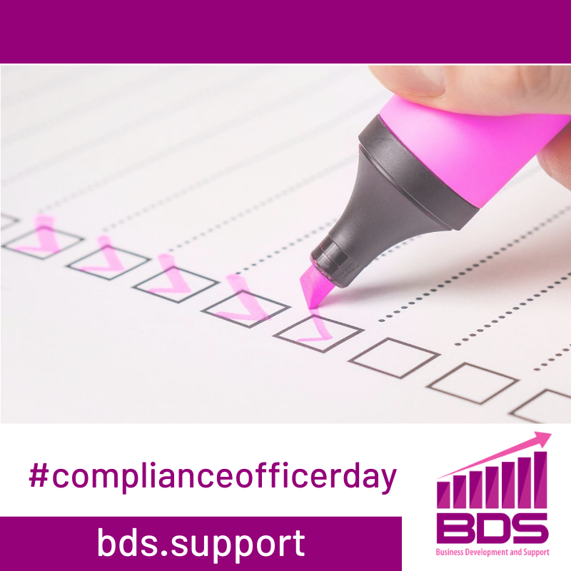 bdsupportuk's tweet image. Today is Compliance Officer Day.

Do you employ a Compliance Officer or do you act as Compliance Officer?

A Compliance Officer will normally be responsible for ensuring a company comply with their regulatory, legal and contractual requirements.

bds #procurement