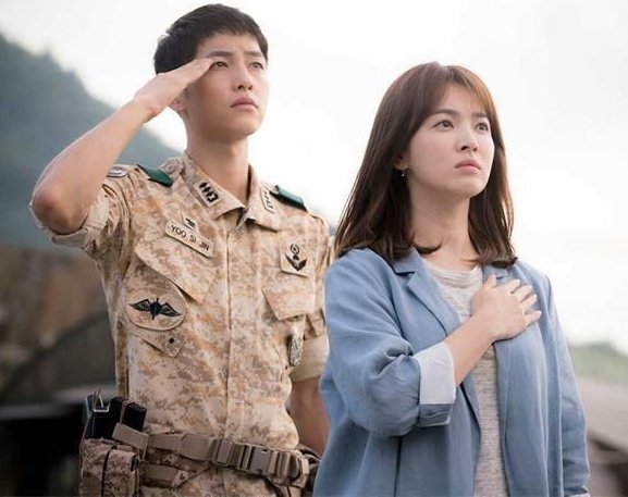 1. Descendants Of The Sun This was my very first Kdrama and i just love this drama! I'm thankful that this drama enter into my life and I was introduced into Kdrama . Worth watching, best storyline best acting.Everything was perfect and best. #SongJoongKi  #SongHyeKyo 