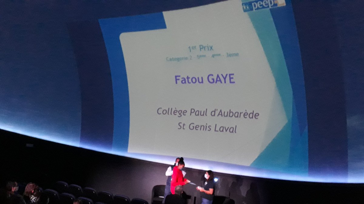 PEEP Collège Paul d'Aubarède tweet media