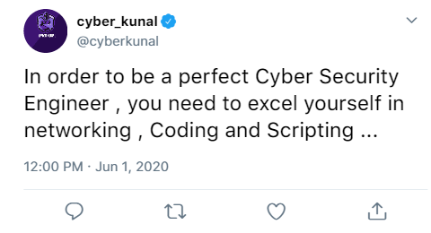 kunalchaudharee's tweet image. #codingtwitter #cyberkunal #CyberSecurity