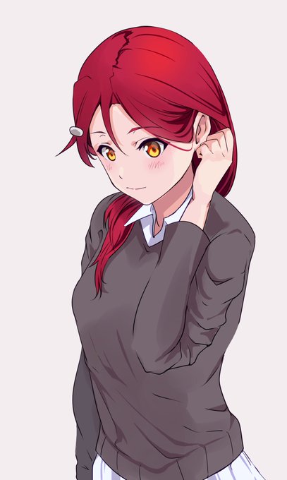 髪かきあげのtwitterイラスト検索結果 古い順