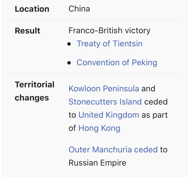 OPIUM WARSHow? Using GUNBOAT DIPLOMACY :1. Starting TWO OPIUM WARS to continue + legalise the unethical but lucrative Opium trade from UK to China - First Opium War 1839-1842  - Second Opium War 1856-1860   7/12