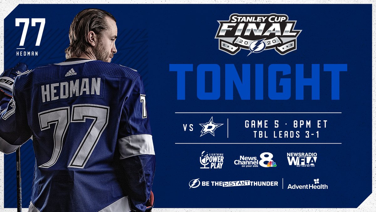 TBLightning's tweet photo. Back for more. ⚡️ #TBLvsDAL 

Game 5: https://t.co/vhTUzBeRIm https://t.co/ZBPzZz6l18