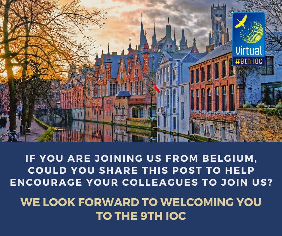 wfo2020virtual's tweet photo. With a week to go, it's not too late to register and join colleagues from around the world attending the 9th IOC which is being delivered online this year.  https://t.co/9dflQA0iPQ https://t.co/1B4DwufMzn