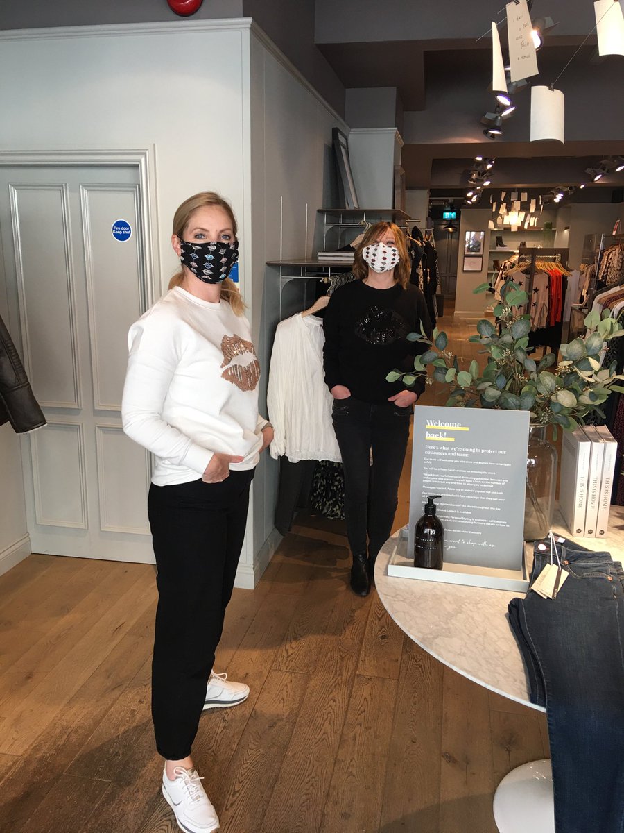 kate wasserman (@kate_wasserman) on Twitter photo Matching knits and face masks in Chichester 😷 😷 @HelenMintVelvet Matching knits and face masks in Chichester 😷 😷 @HelenMintVelvet