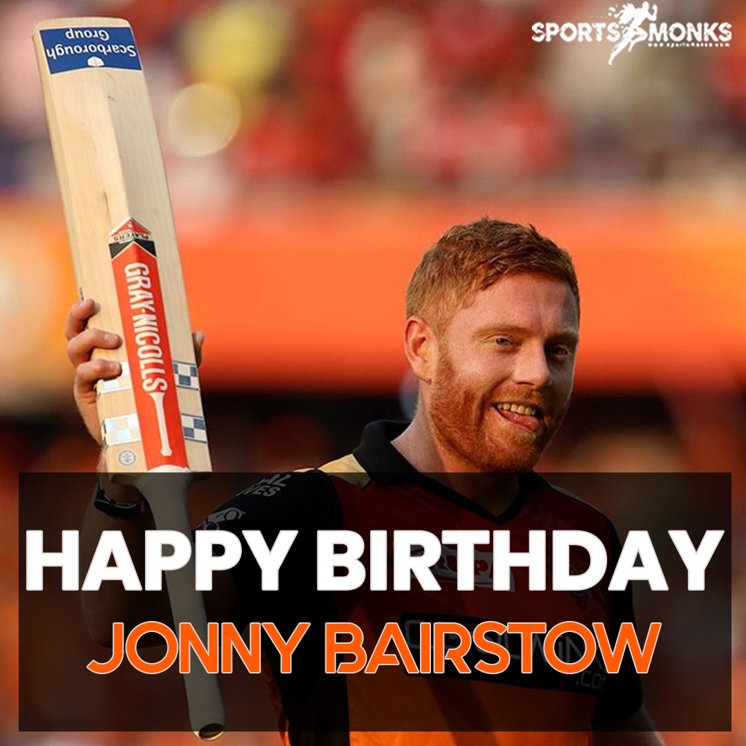 Happy Birthday Jonny Bairstow!    