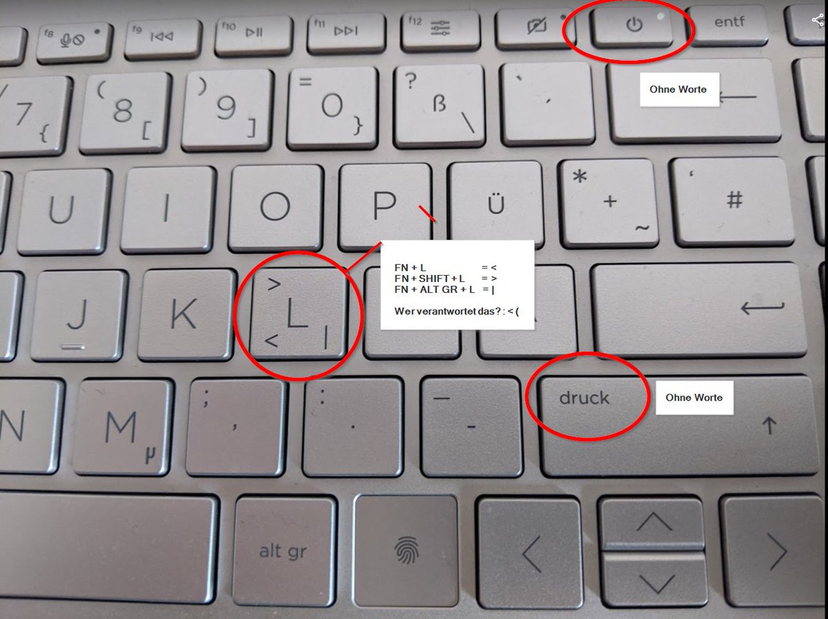 gravima's tweet photo. Warum @HP_Deutschland? Mein HP ENVY 17 cg0780ng ist so smart &amp; läuft wie geschnitten Brot. Warum so eine Tastatur? Lasst mal eure Programmierende &amp;/ Kaufleute damit arbeiten &amp; hört Ihnen danach aufmerksam zu. Ziehe ernsthaft Rücksendung in Betracht 😞 #keyboard #usability #fail https://t.co/oZroiyyrYa