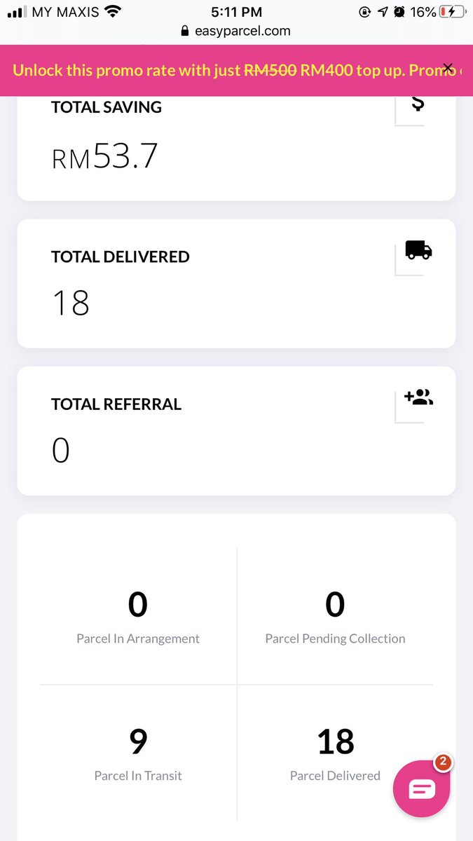 I baru belajarrr guna easyparcel  surprisingly senang sangat! Easy to track & extra jimat  boleh pilih nak pickup kat rumah lagi so takya susah susah gi drop off dah pasni! Nak tahu tak camne 